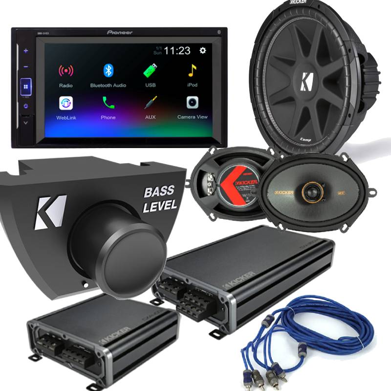 PCH Custom Audio DMH-241EX Universal Audio Package-3